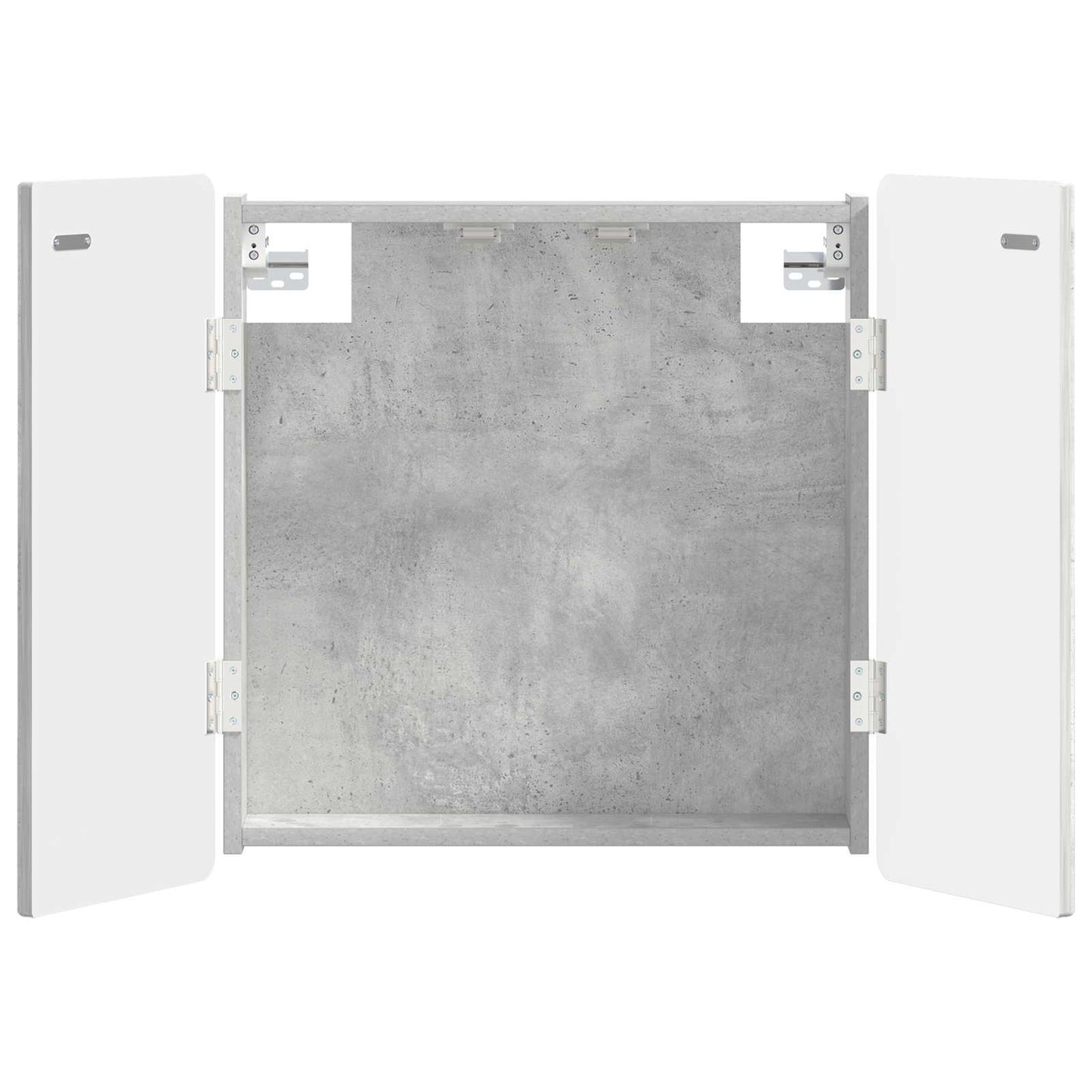 Dartboard Cabinet ZWOLLE Concrete Grey 52.5 x 10.5 x 57.5 cm