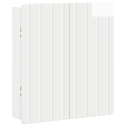 Dartboard Cabinet ZWOLLE High Gloss White 52.5 x 10.5 x 57.5 cm