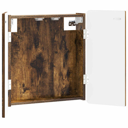 Dartboard Cabinet ZWOLLE Smoked Oak 52.5 x 10.5 x 57.5 cm