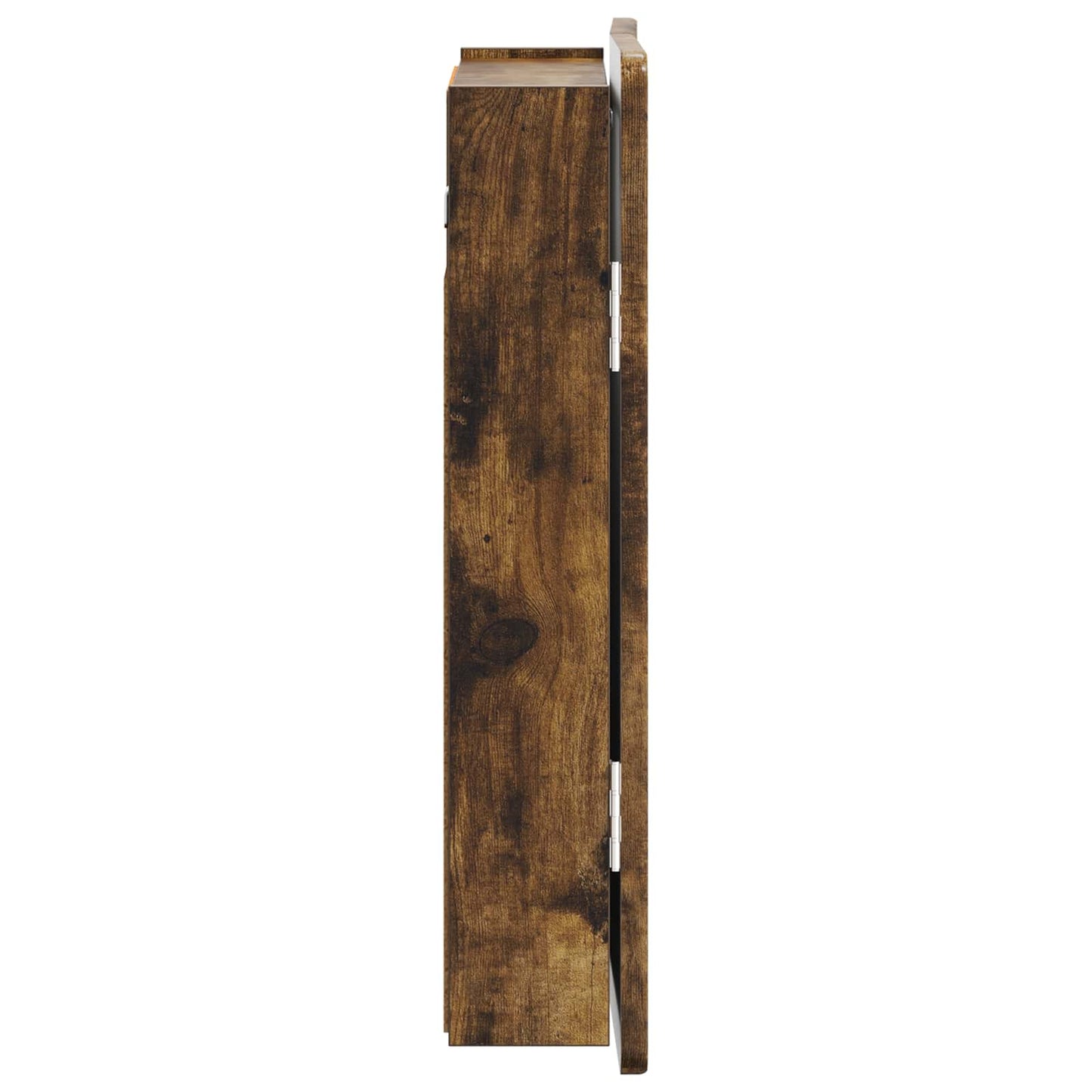 Dartboard Cabinet ZWOLLE Smoked Oak 52.5 x 10.5 x 57.5 cm