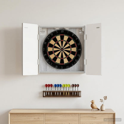 Dartboard Cabinet ZWOLLE Grey Sonoma 52.5 x 10.5 x 57.5 cm