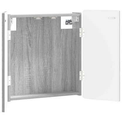 Dartboard Cabinet ZWOLLE Grey Sonoma 52.5 x 10.5 x 57.5 cm
