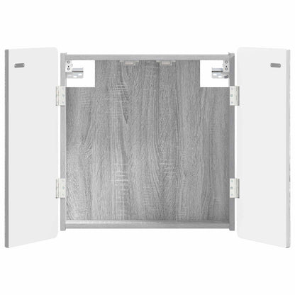 Dartboard Cabinet ZWOLLE Grey Sonoma 52.5 x 10.5 x 57.5 cm