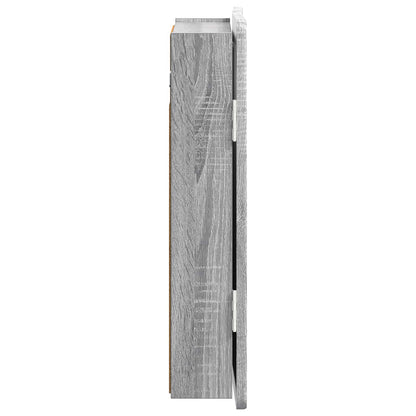 Dartboard Cabinet ZWOLLE Grey Sonoma 52.5 x 10.5 x 57.5 cm