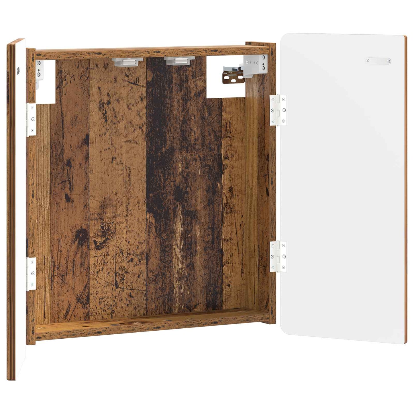 Dartboard Cabinet ZWOLLE Old Wood 52.5 x 10.5 x 57.5 cm