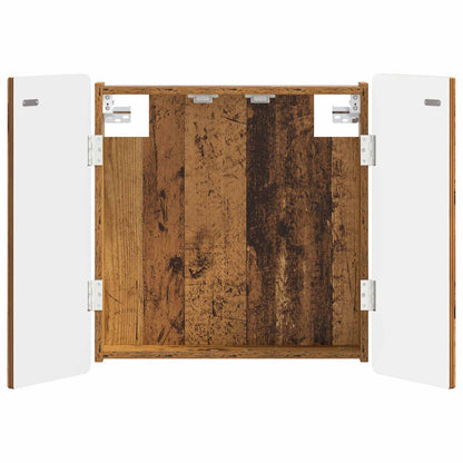 Dartboard Cabinet ZWOLLE Old Wood 52.5 x 10.5 x 57.5 cm