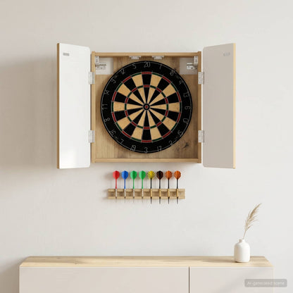Dartboard Cabinet ZWOLLE Artisan Oak 52.5 x 10.5 x 57.5 cm