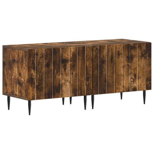 TV Cabinet Smoked Oak Engineered Wood