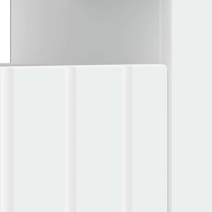 LED TV Cabinet White Engineered Wood