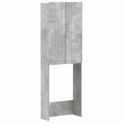 Toilet Cabinet ZWOLLE Concrete Grey 66 x 25.5 x 190 cm
