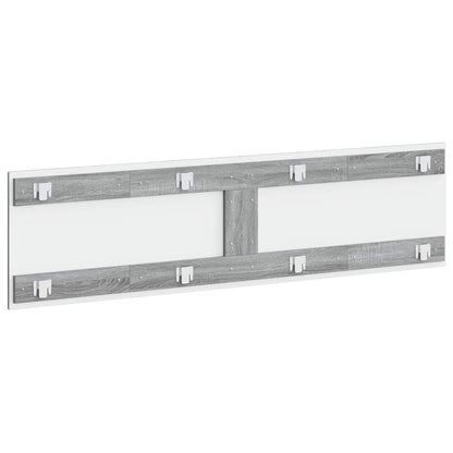 Wall-Mounted Headboard ZWOLLE Grey Sonoma Engineered Wood