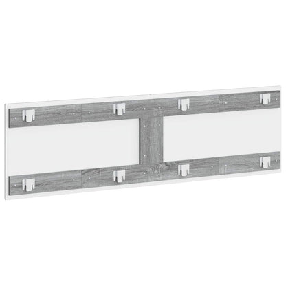 Wall-Mounted Headboard ZWOLLE Grey Sonoma Engineered Wood