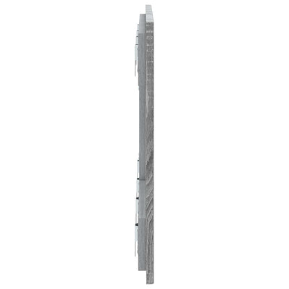 Wall-Mounted Headboard ZWOLLE Grey Sonoma Engineered Wood