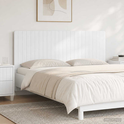 Wall-Mounted Headboard ZWOLLE White Engineered Wood