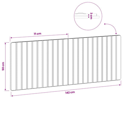 Wall-Mounted Headboard ZWOLLE Sonoma Oak Engineered Wood