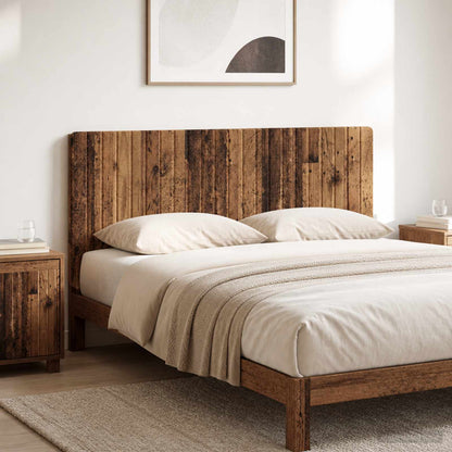 Wall-Mounted Headboard ZWOLLE Old Wood Engineered Wood
