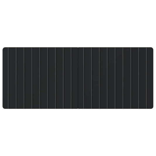 Wall-Mounted Headboard ZWOLLE Black Engineered Wood