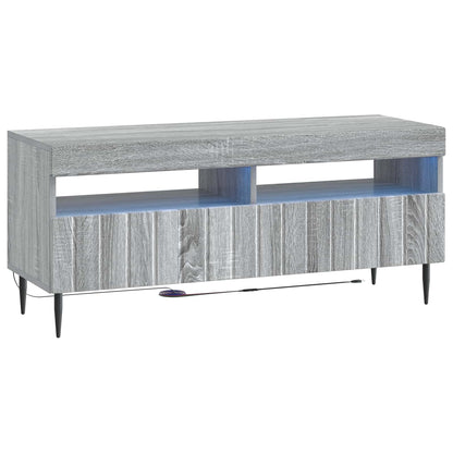 LED TV Cabinet Grey Sonoma Engineered Wood