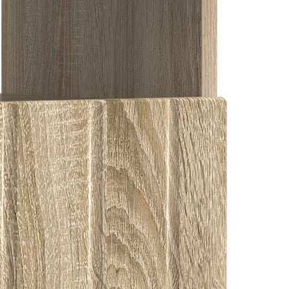 LED TV Cabinet Sonoma Oak Engineered Wood