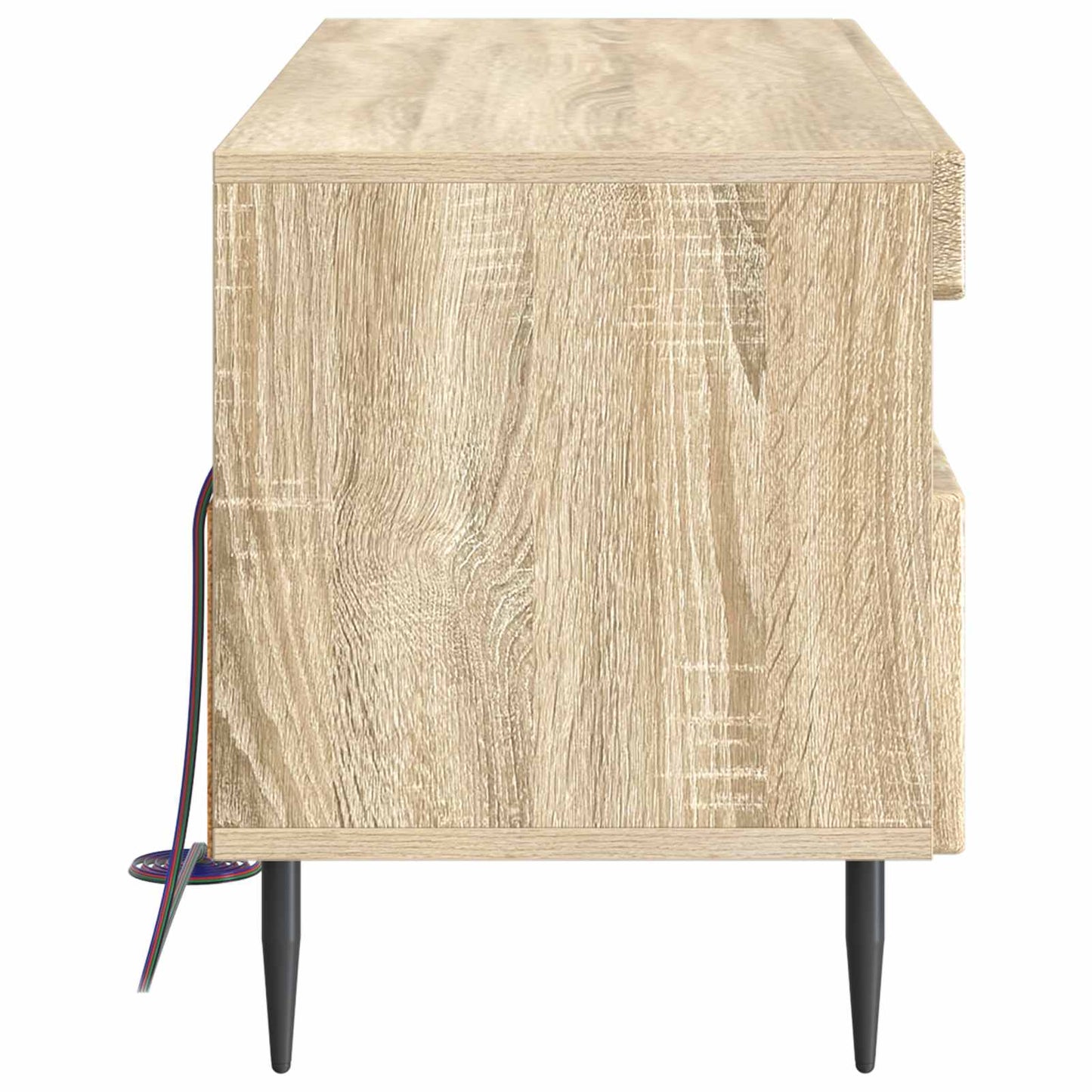 LED TV Cabinet Sonoma Oak Engineered Wood