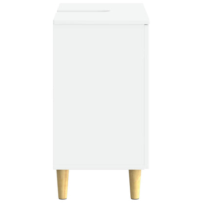 Bathroom Sink Cabinet ARNHEM White 59.5 x 31.5x 59 cm