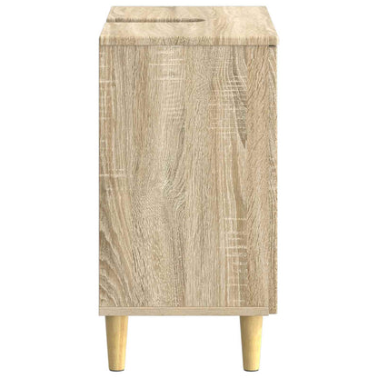 Bathroom Sink Cabinet ARNHEM Sonoma Oak 59.5 x 31.5x 59 cm