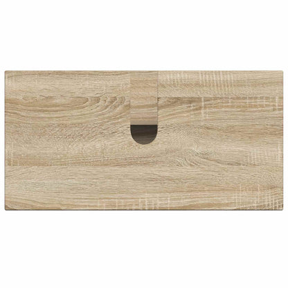Bathroom Sink Cabinet ARNHEM Sonoma Oak 59.5 x 31.5x 59 cm
