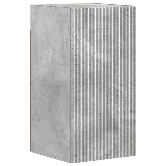 Bathroom Wall Cabinet ARNHEM Concrete Grey 30 x 31 x 59 cm