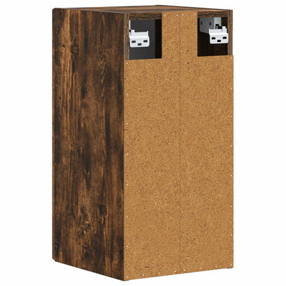 Bathroom Wall Cabinet ARNHEM Smoked Oak 30 x 31 x 59 cm