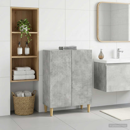 Bathroom Storage Cainet ARNHEM Concrete Grey 59.5 x 31 x 80 cm