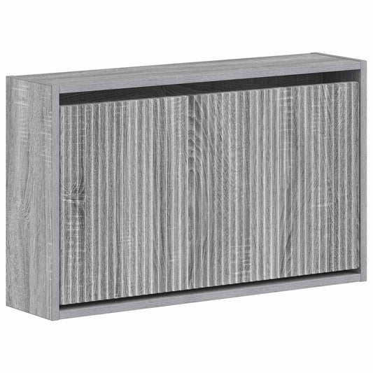 Wall-Mounted Shoe Cabinet ARNHEM 71 x 17 x 43 cm Grey Sonoma