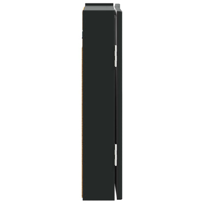 Dartboard Cabinet ARNHEM Black 52.5 x 10.5 x 53.5 cm