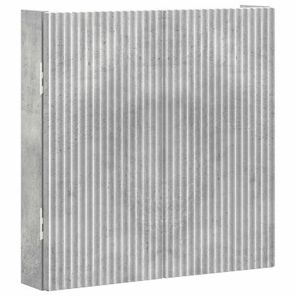 Dartboard Cabinet ARNHEM Concrete Grey 52.5 x 10.5 x 53.5 cm