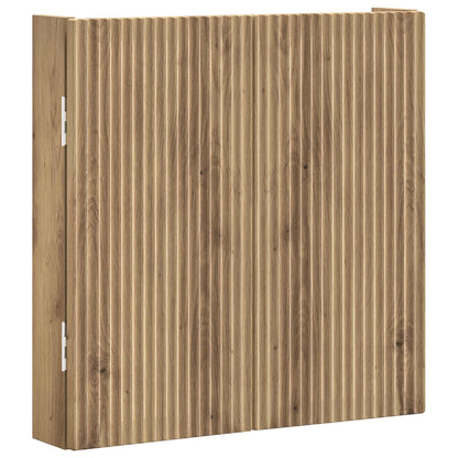 Dartboard Cabinet ARNHEM Artisan Oak 52.5 x 10.5 x 53.5 cm