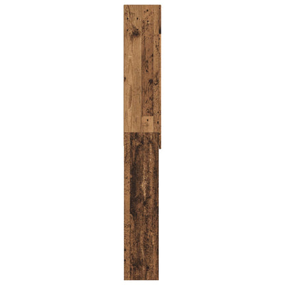 Toilet Cabinet ARNHEM Old Wood 66 x 25.5 x 190 cm