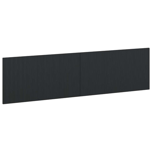 Wall-Mounted Headboard ARNHEM Black Engineered Wood
