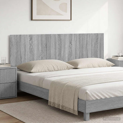 Wall-Mounted Headboard ARNHEM Grey Sonoma Engineered Wood