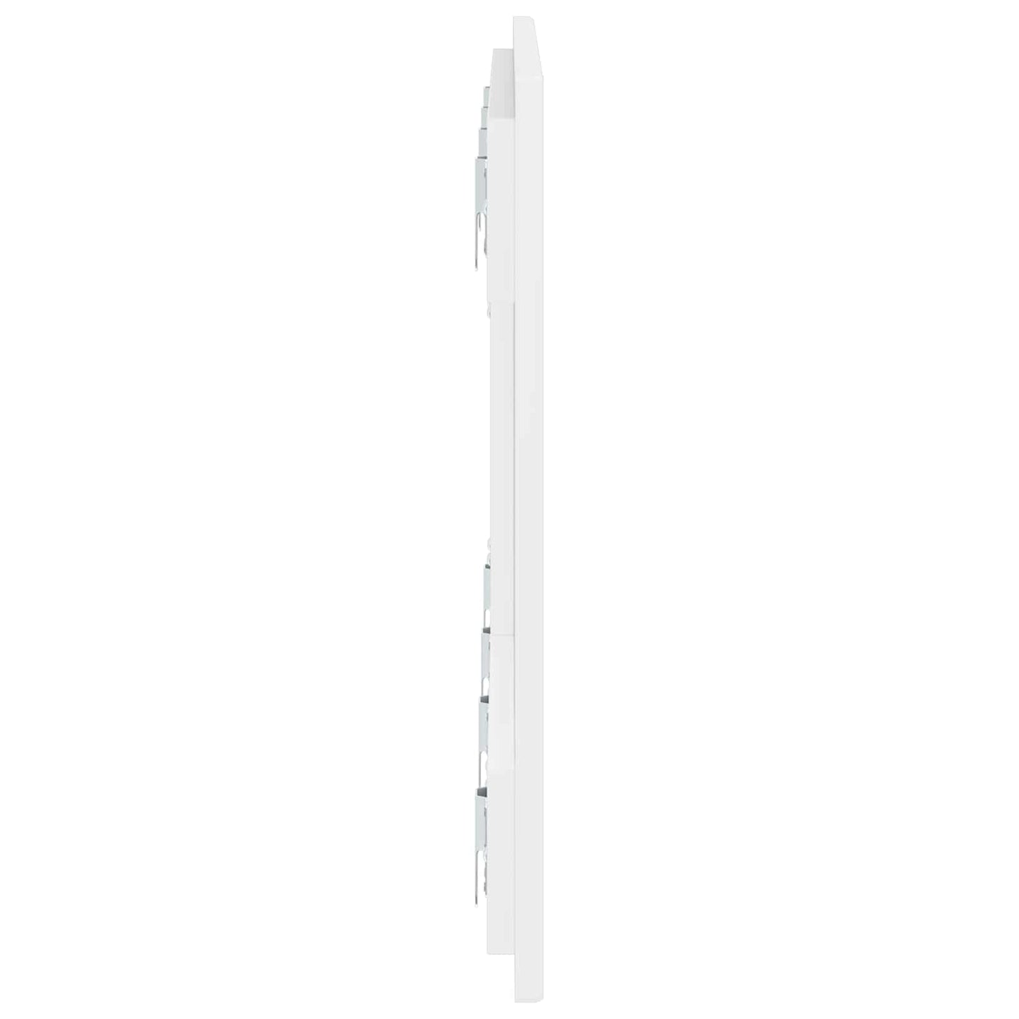 Wall-Mounted Headboard ARNHEM White Engineered Wood