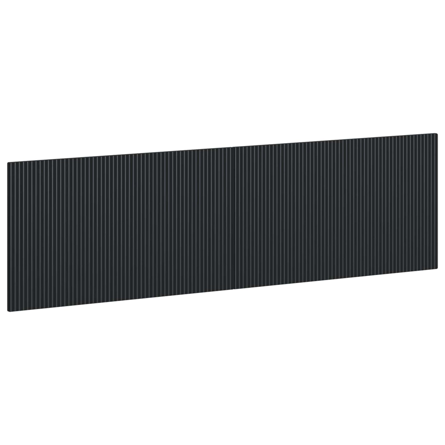 Wall-Mounted Headboard ARNHEM Black Engineered Wood
