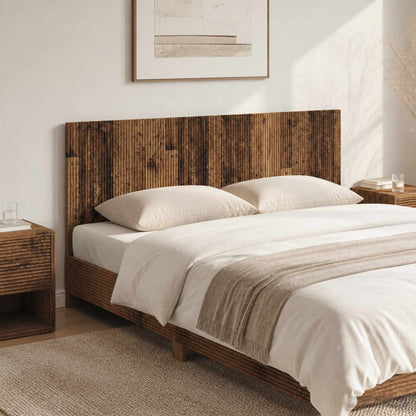 Wall-Mounted Headboard ARNHEM Old Wood Engineered Wood