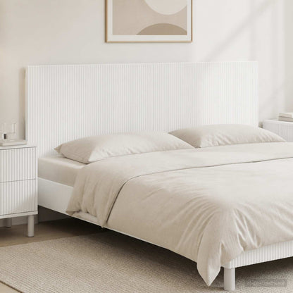 Wall-Mounted Headboard ARNHEM White Engineered Wood