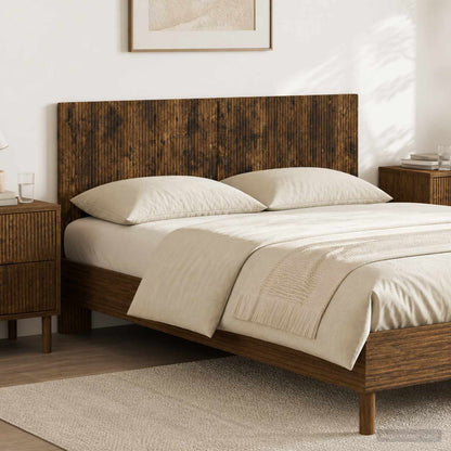 Wall-Mounted Headboard ARNHEM Smoked Oak Engineered Wood