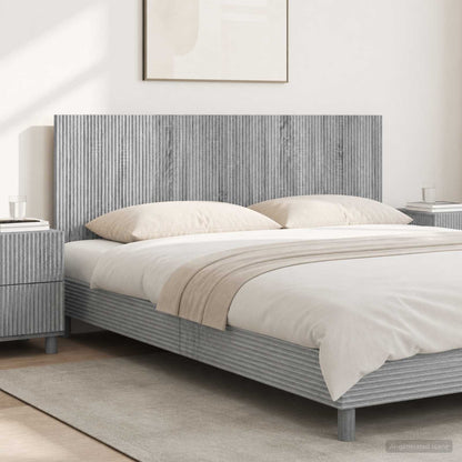 Wall-Mounted Headboard ARNHEM Grey Sonoma Engineered Wood