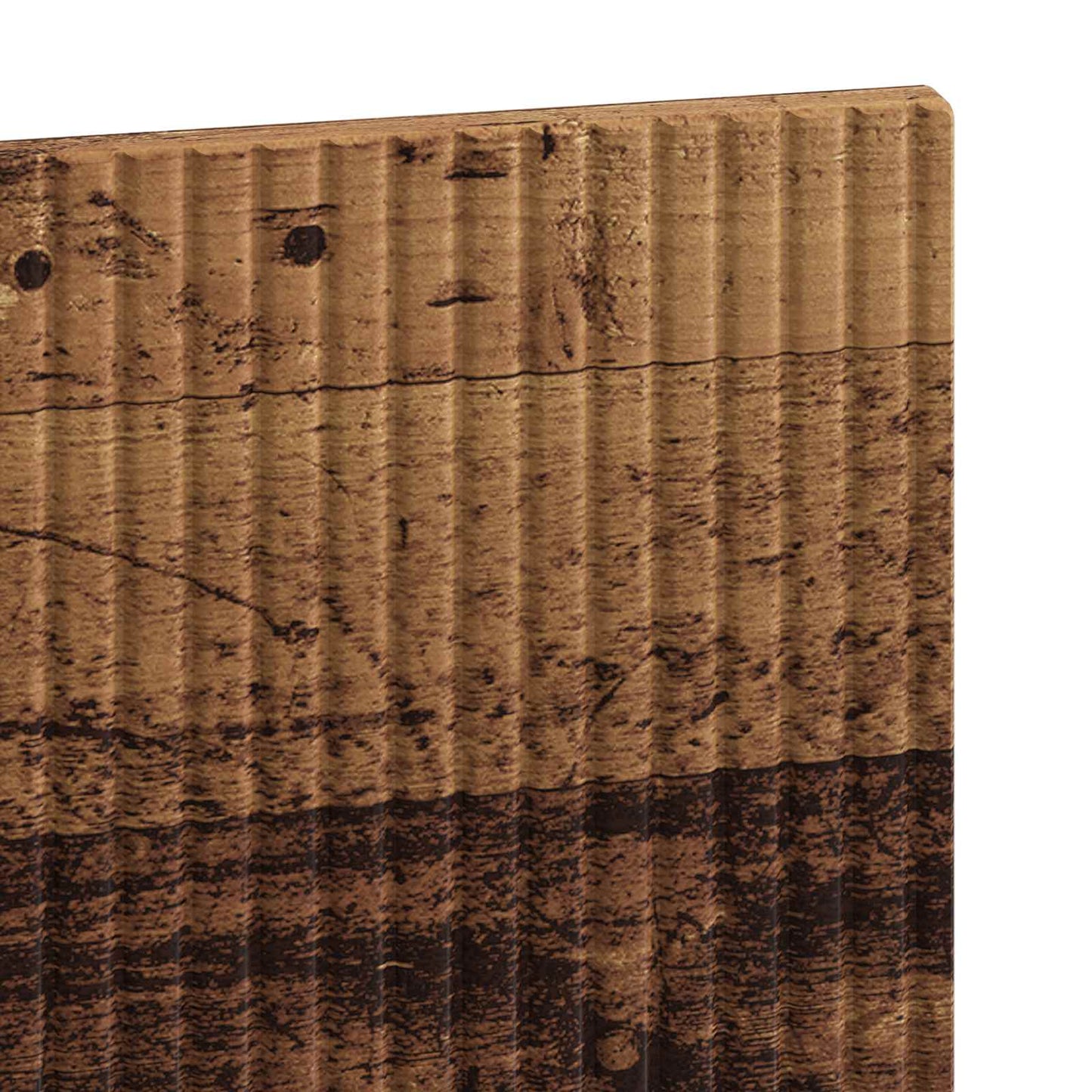 Wall-Mounted Headboard ARNHEM Old Wood Engineered Wood