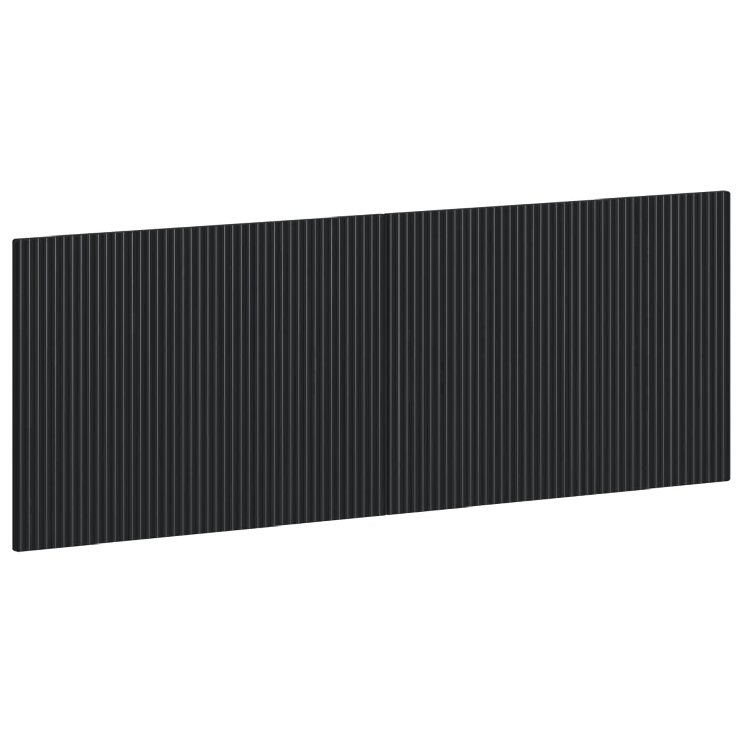 Wall-Mounted Headboard ARNHEM Black Engineered Wood