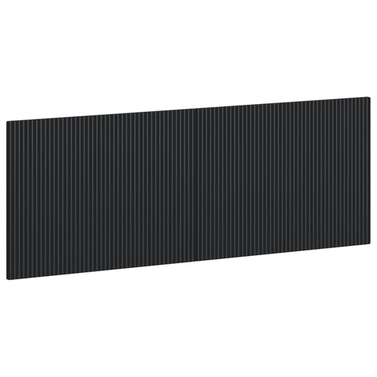 Wall-Mounted Headboard ARNHEM Black Engineered Wood