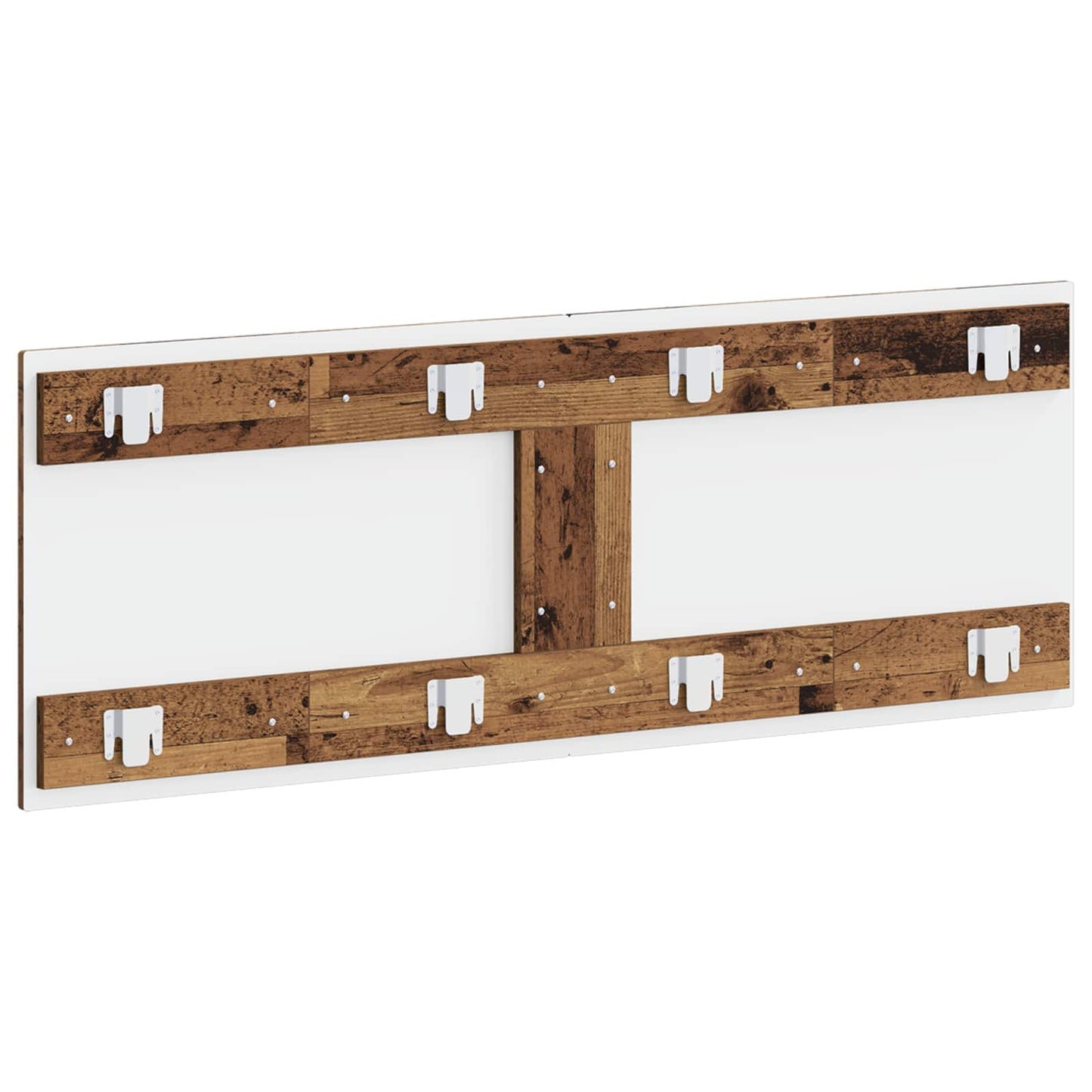 Wall-Mounted Headboard ARNHEM Old Wood Engineered Wood
