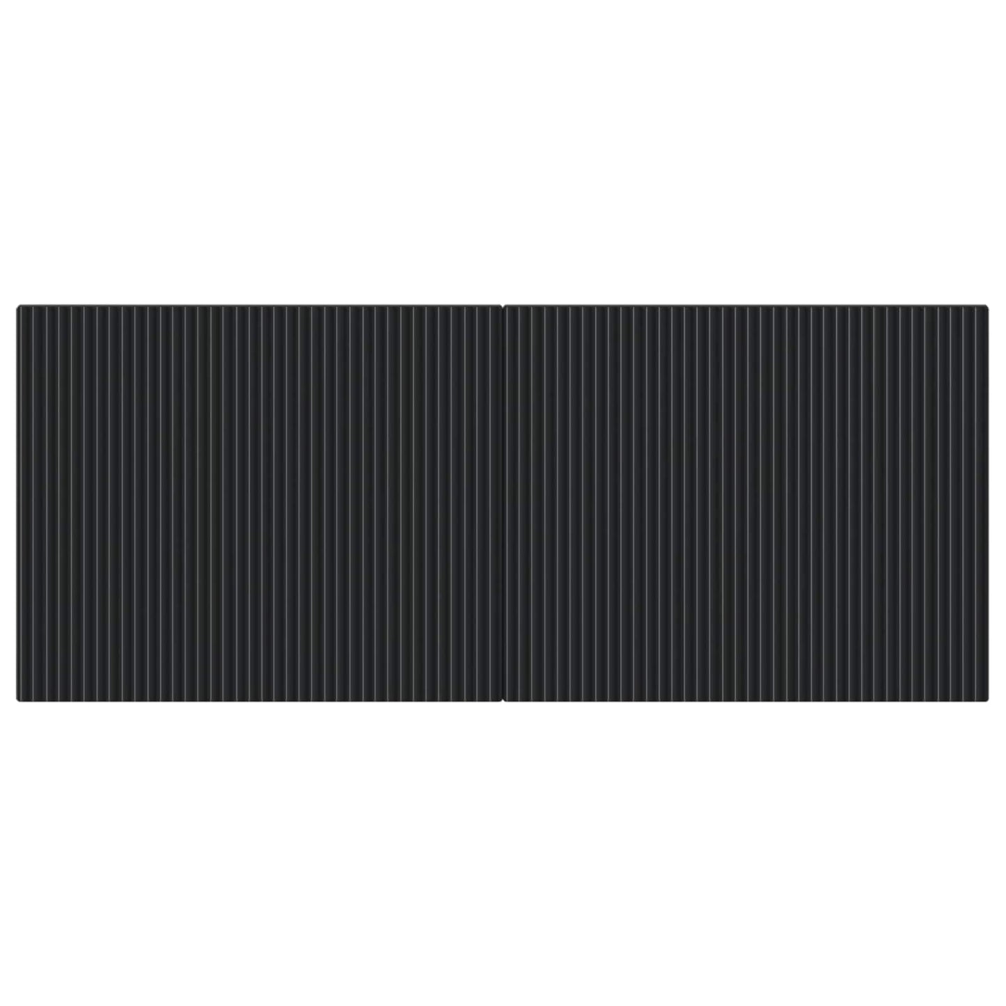 Wall-Mounted Headboard ARNHEM Black Engineered Wood