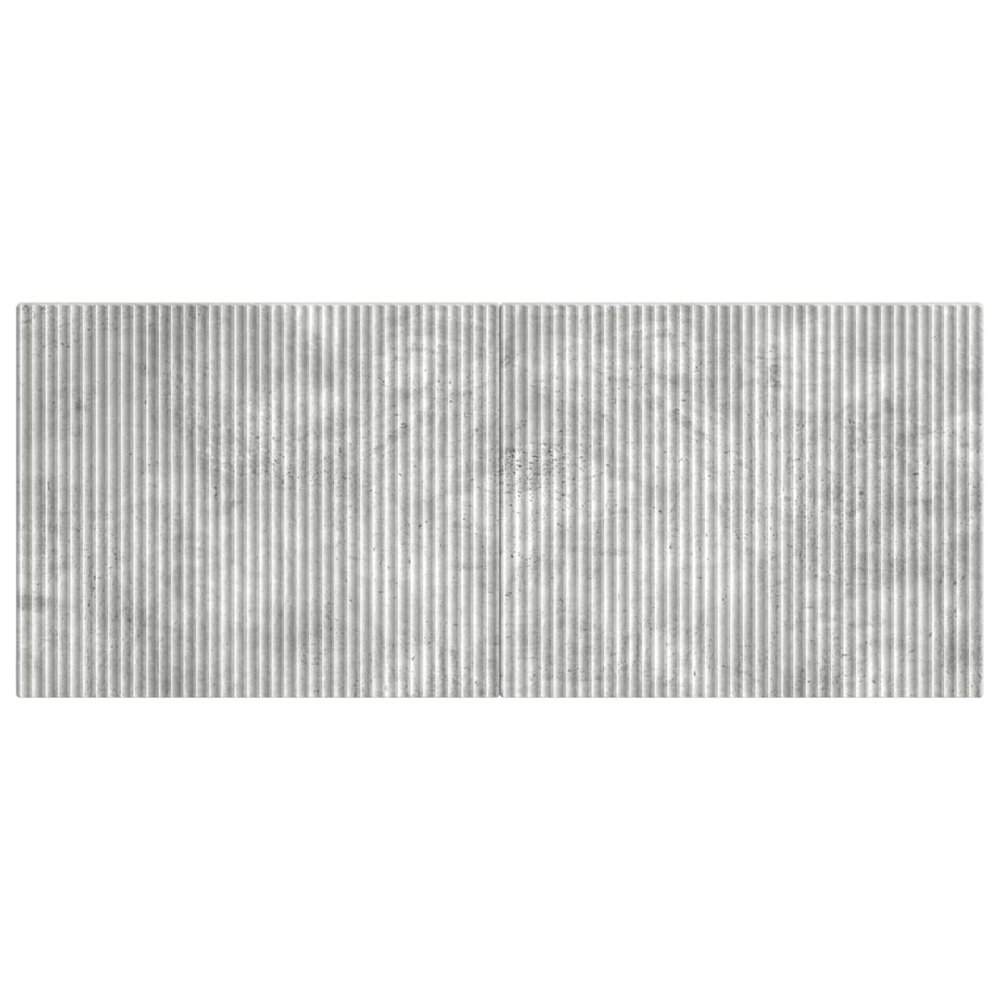 Wall-Mounted Headboard ARNHEM Concrete Grey Engineered Wood