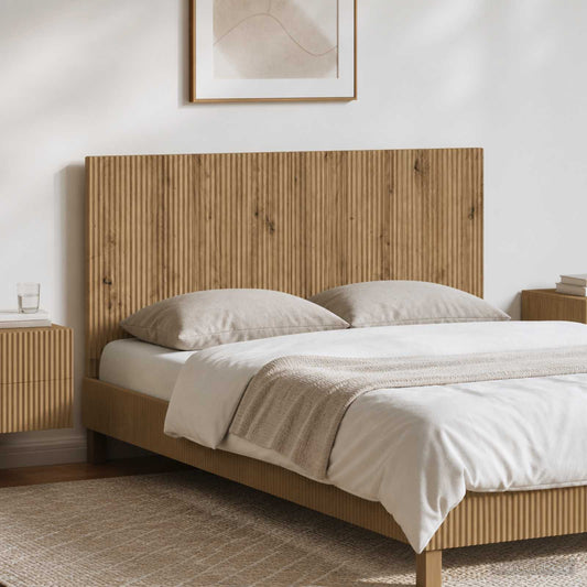 Wall-Mounted Headboard ARNHEM Artisan Oak Engineered Wood